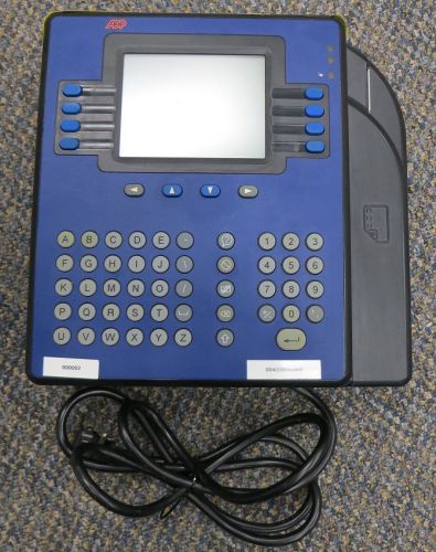 Adp 4500 kronos timeclock ethernet network 8602800-853 (used less than 1 year) for sale