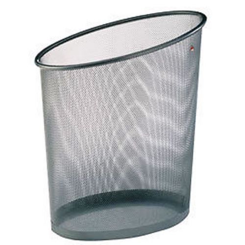 CESTINO 18LT MESH ARGENTO IN RETE MATALLICA