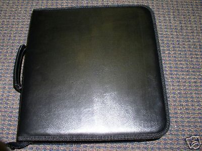 10 CD WALLETS, LEATHERETTE, HOLDS 200 CDS EACH - JS77