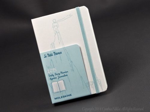 Moleskine 2015 Le Petit Prince 12-Month Small Daily Calendar Planner 3 1/2 &#034; X 5 1/2 &#034;