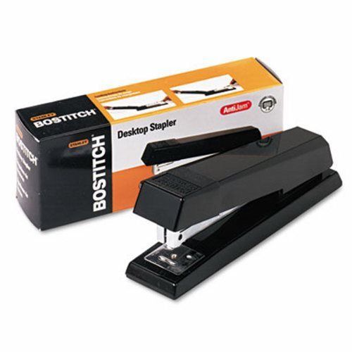 Stanley Bostitch NoJam Full Strip Stapler, 20-Sheet Capacity, Black (BOSB660BK)