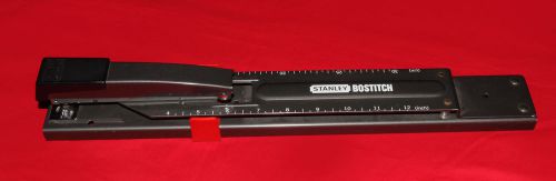 12&#034; Stanley Bostich Long Reach Stapler Paper Office Business Desk Professional