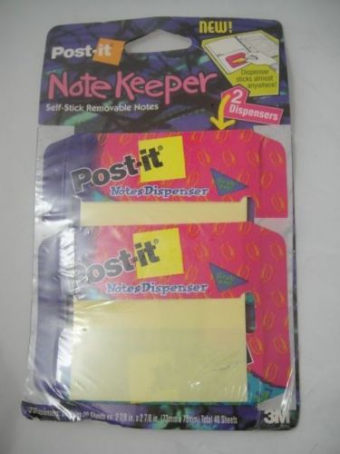 Post It Note Keeper Dispenser