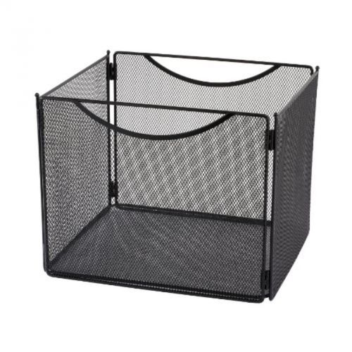 Safco safco desktop file storage box, steel mesh, 12-1/2w x 11d x 10h saf2170bl for sale