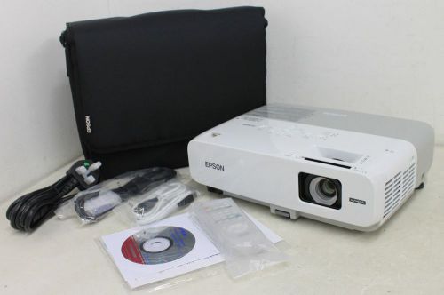 Bnib epson eb-826w 2500 ansi lumens wxga desktop multi media vga projector for sale