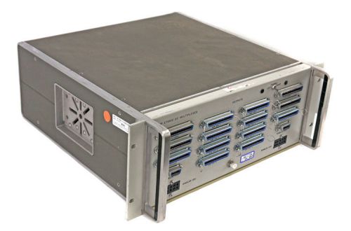 Hp agilent et6612 dual-channel nim bin i/o handler port rackmount dc multiplexer for sale