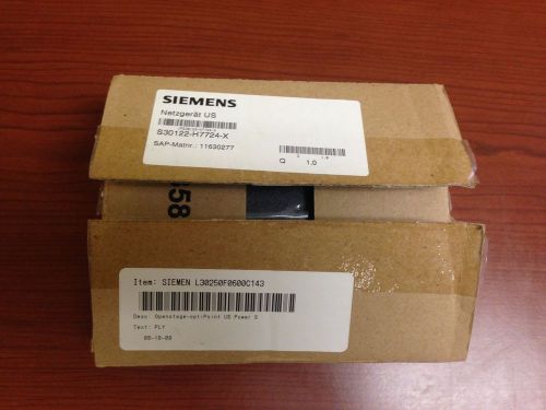 NEW Siemens Openstage Optipoint US Power Supply L30250F0600C143