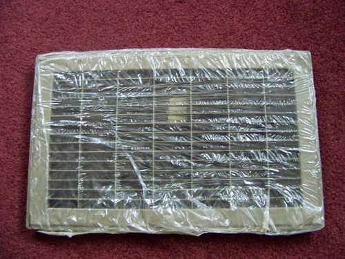 *NEW* HART &amp; COOLEY #265 STEEL FLOOR RA GRILL 8&#034;x14&#034; golden sand