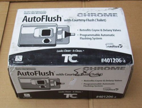 Rubbermaid TC 401206a Polished Chrome Sidemount Coyne &amp; Delany Flushboy Valves