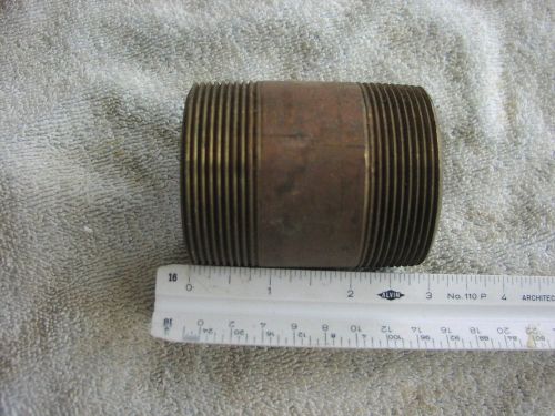 2x3 inch brass nipple