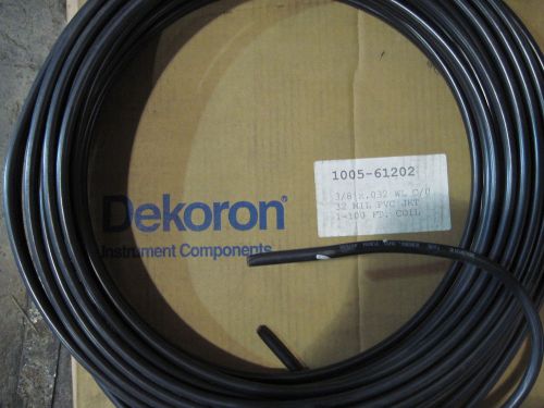 400ft NEW Dekoron  jacket copper tubing  3/8” x .032” wall