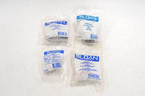 LOT 4 NEW SLOAN ASSORTED B-50-A H-633-AA H-1010-A VALVE REPAIR KIT B316985