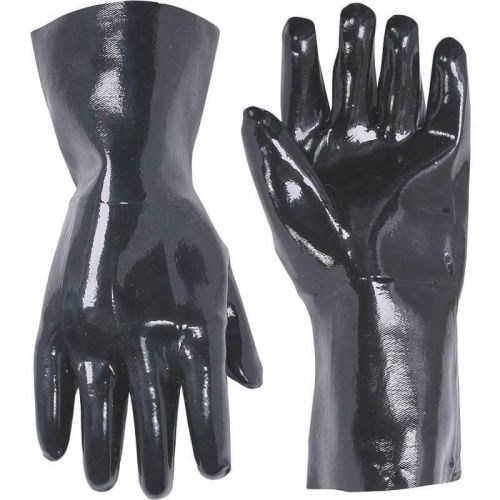 GLV WRK L SNGL DIPPED NEO 12IN CUSTOM LEATHERCRAFT Gloves - Rubber / Vinyl 2087L