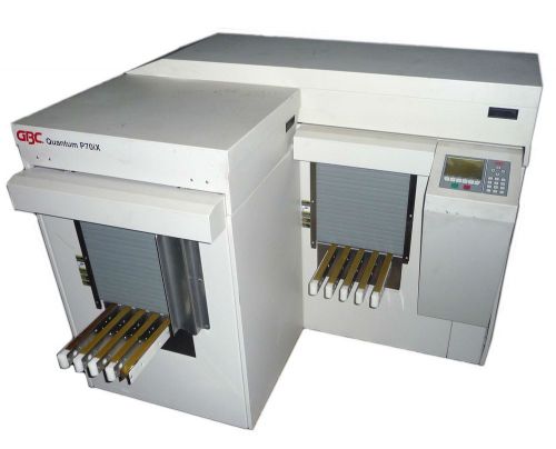 Gbc quantum p70ix digital automated production grade punching punch parts for sale