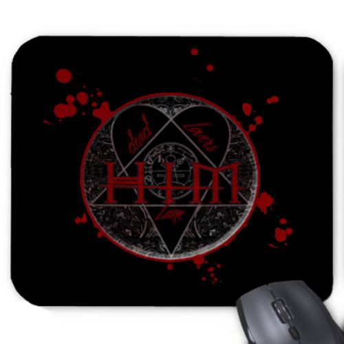 HIM Heartagram Mouse Pad Mat Mousepad Hot Gifts