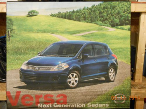 Nissan Versa Banner Dealership Advertiseing 48x54 inches