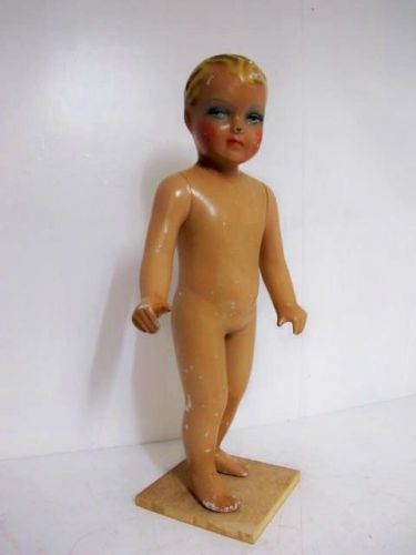 ANTIQUE FRENCH  MANNEQUIN OF CHILD BY SIEGEL C1930&#039;S