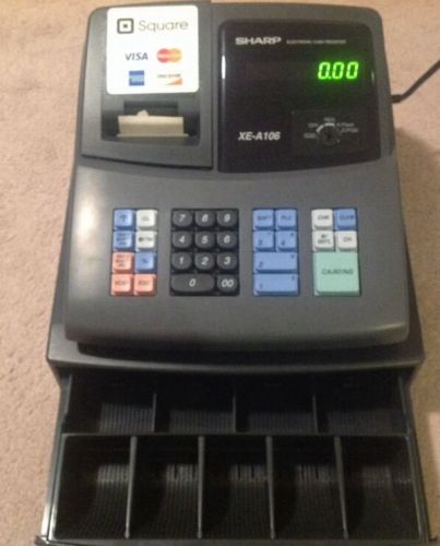 Sharp XE-A106 Cash Management Register  IN BOX  No Key