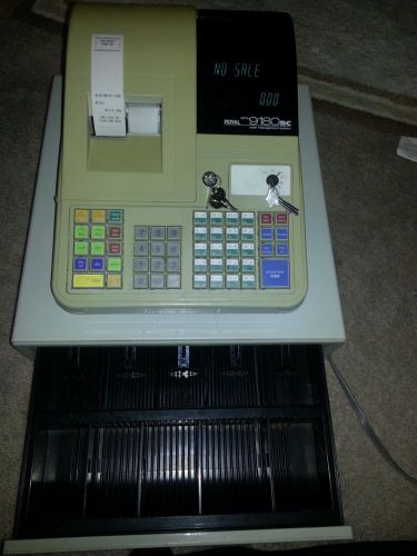 Royal Alpha 9180sc Cash Register