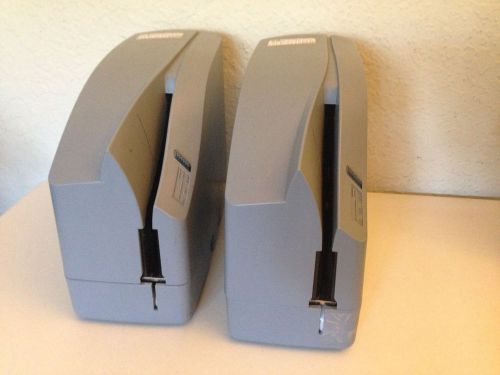 LOT OF 2 Digital Check Chexpress CX30 Check Reader P/N: 152000-02