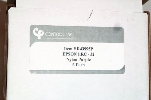 EPSON ERC-32 NYLON PURPLE PRINTER RIBBONS-6 PER BOX