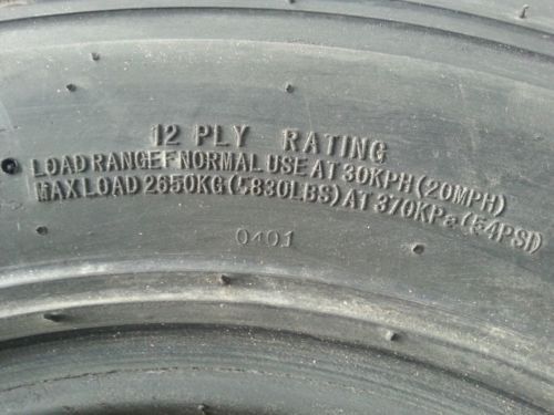 NEW FARM BACKHOE TIRE 12 PLY 12.5/80-18 1258018 LRF LOAD F – TZSupplies.com