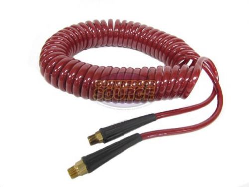 High quality usa made polyurethane 1/4&#034; x 25&#039; ft coil air compressor hose coiled for sale