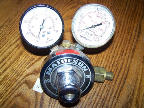 Matheson high pressure gas regulator, type 8-320 for sale