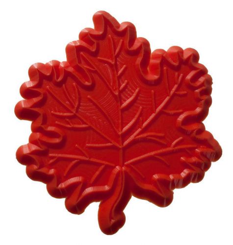 Sycamore Leaf Decorative Concrete Border Accent Art Stamp Tool Mat 9LV08