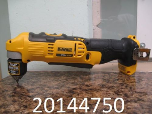 Dewalt DCD740 20V 3/8 Cordless Right Angle Drill 20v MAX TOOL ONLY NO BOX