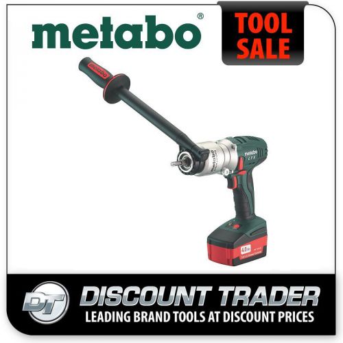 Metabo 18V Lithium-Ion 4.0Ah Cordless Drill / Screwdriver BS 18 LTX-X3 Quick