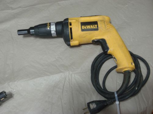 dewalt drywall gun/drill model dw255 used