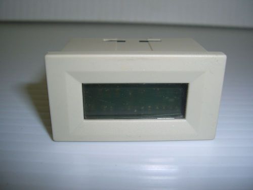 12v 120v 240v digital dual power generator hour meter 46mm x 23mm opening size for sale