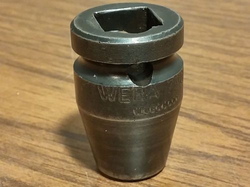 Nice 3/8&#034; Wera W.Germany Impact Socket,1/2&#034; Drive 6 Point