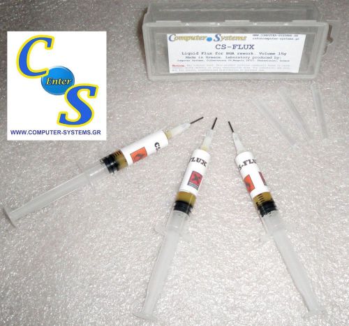 CS-FLUX Low viscosity liquid flux for BGA rework reflow reballing 15g Europe EU