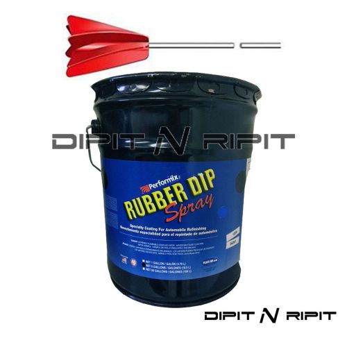 Performix Plasti Dip 5 Gallon Pail Ready to Spray Matte Clear w/ 5 Gallon Mixer