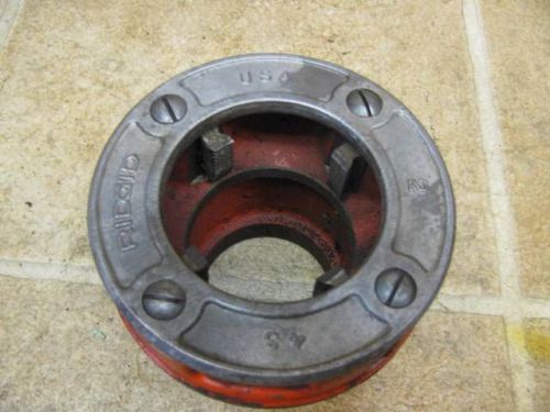 Ridgid 12R 2&#034; Die Head Ratchet Hand Pipe Threader Threading Tool