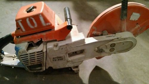 STIHL TS510 TS 510 CONCRETE SAW DEMO