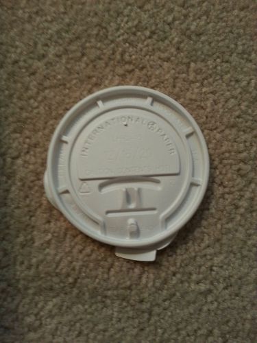 190  international white plastic cup lids, LHRL-16