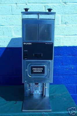 COFFEE GRINDER, 2 HEADS, 115 VOLTS, BUNN PRECISION GRINDER 900 ITEMS ON EBAY