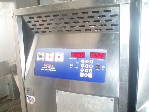 Gas broaster 1800 pressure fryers detroit chicken fryer w/ filtration veryclean for sale