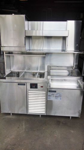 MINI KITCHEN COMBO -STEAM TABLE/PREP UNIT/ KIOSK OR SMALL AREA