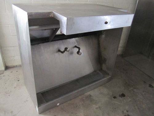 Restaurant Grease Exhaust Ventilation Hood Stainless Steel