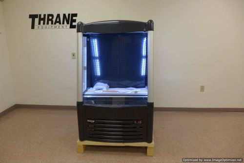 New aht ac w led grab n go 36&#034; air curtain open cooler refrigerator merchandiser for sale