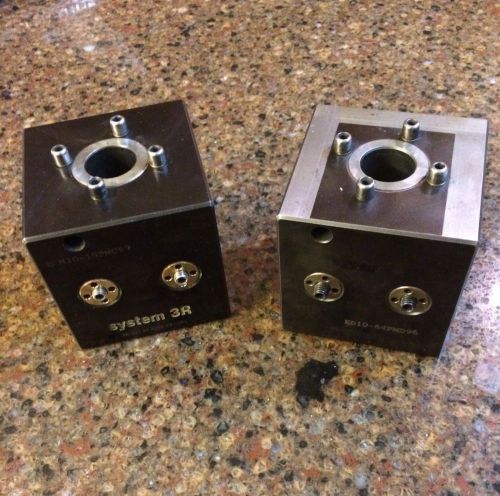 System 3R EDM Mini Blocks(2), 70mm Cube, For 20mm Shank Tooling