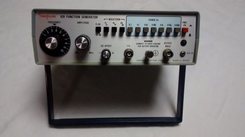 Simpson Model 420 Function Generator