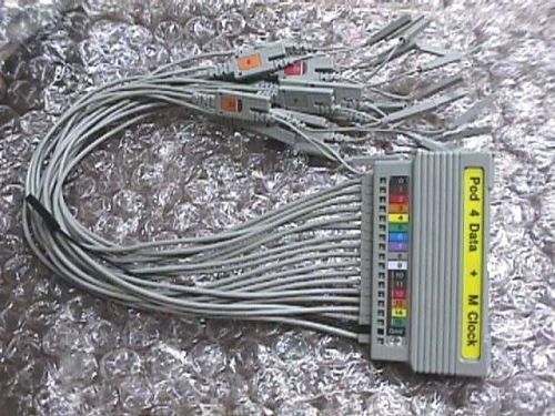 Agilent POD 4 data + M clock, logic analyzer pod