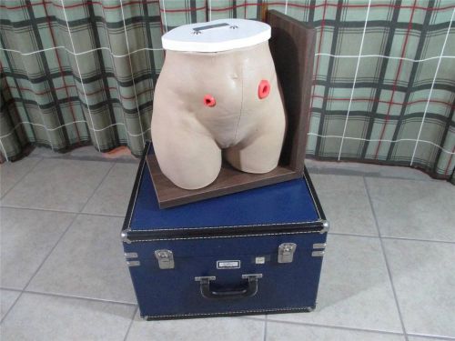 Nasco Lifeform  Abdominal Ostomy  Colostomy Care Medical Simulator Trainer LF906