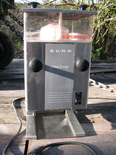 BUNN LPG2 Commercial Gourmet Grocery Coffee Grinder Mill