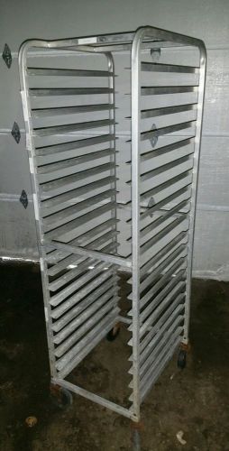 Aluminum baking sheet pan rack